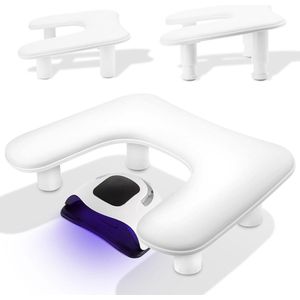 TRANKIELO® - Professioneel U-vormig Manicure Kussen - Comfortabel Nagelkunst Accessoire - Hoge Kwaliteit