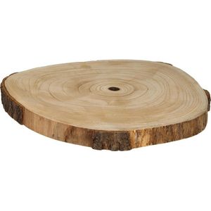 Dijk Natural Collections Plateau Paulownia hout 40 cm