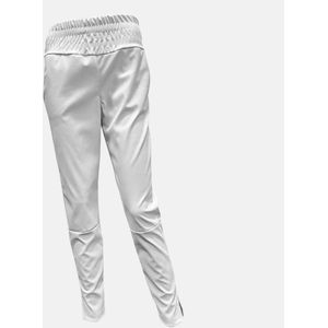 Dames PU Broek Chastar Stretch - Wit - XL (42)