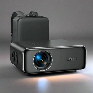 Mini Beamer - Digitale Projector - Draagbaar - 1080P - Zwart - 600 ANSI Lumen