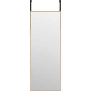 vidaXL-Deurspiegel-30x80-cm-glas-en-aluminium-goudkleurig