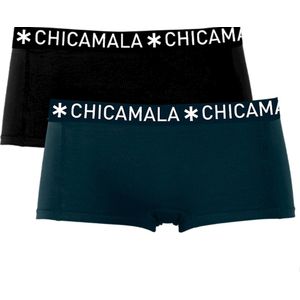 Chicamala Dames Boxershorts - 2 Pack - Maat 134/140 - Dames Onderbroeken