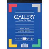 Gallery schrijfblok, ft A5, gelijnd, blok van 100 vel