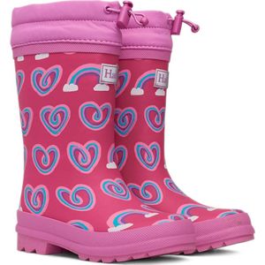 *gevoerd* Hatley regenlaarsjes Twisty Rainbow Hearts-24