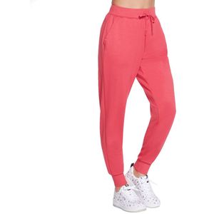 Skechers Skechluxe Restful Jogger Pant W03PT49-RDPK, Vrouwen, Rood, Broek, maat: L