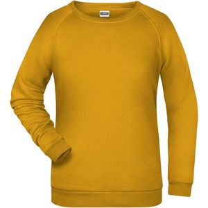 James And Nicholson Dames/dames Basic Sweatshirt (Goudgeel)