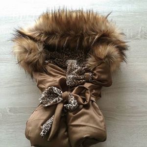 Maat 74 Bodywarmer Bruin panterprint imitatiebont Leopard zomerjas panter jasje