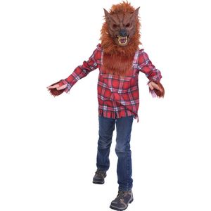 LUCIDA - Jongen weerwolf vermomming - M 122/128 (7-9 jaar)