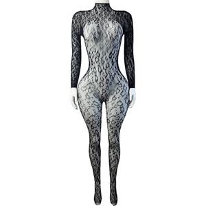BamBella ® - Panty pak -Onesize - body suit - Dames - Onesize - Erotische jumpsuit van kant lingerie