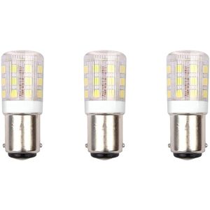 SPL - Ba15d - LED Lamp - Neutraal Wit - 3W - 250lm - LED Buislamp T18 - 3 Stuks