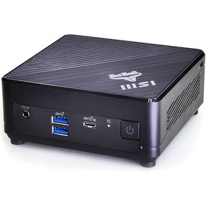 BitBull N100 Mini PC/SFF Desktop Computer 8GB RAM 128GB SSD M.2 - 4-Core@3,4GHz Turbo - WIFI 6|Bluetooth 5 - HDMI|DisplayPort|USB-C - Powered by MSI - Windows 11 Professional