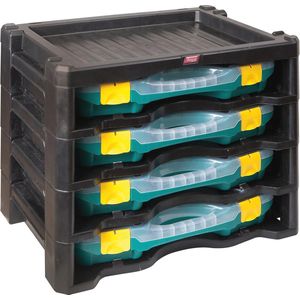 Multibox voor Kleine Onderdelen - Stapelbaar Opbergsysteem 447x314x360 mm