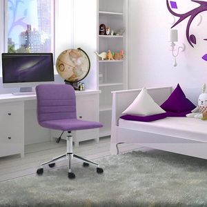 bureaustoel, comfortabele bureaustoel, in hoogte verstelbare computerstoel 47D x 40B x 74H centimeter