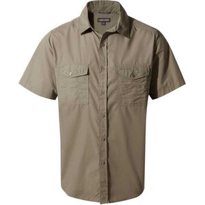 Craghoppers Kiwi Korte Mouwen Overhemd Beige 3XL Man