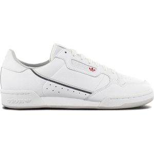 adidas Originals CONTINENTAL 80 - Sneakers Sportschoenen Schoenen Leer Wit EE5342 - Maat EU 40 2/3 UK 7