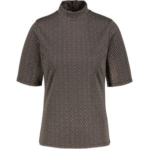 GARCIA Dames T-shirt Gray - Maat L