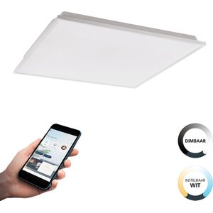 EGLO connect.z Herrora-Z Smart Plafondlamp - 45 cm - Wit - Instelbaar wit licht - Dimbaar - Zigbee