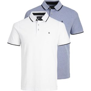 JACK&JONES JJEPAULOS POLO SS 2PK MP NOOS Heren Poloshirt - Maat XXL