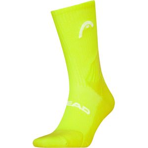 HEAD unisex performance sokken tennis neon geel