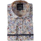 Fellows United Korte Mouw Overhemd Leaves Stretch Multicolor (51.6623 - 153)