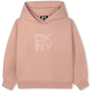 DKNY - D62384 - Hoodie - Roze - 4 Years