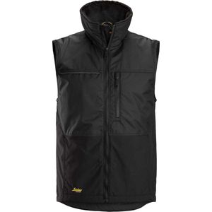 Snickers 4548 AllroundWork, Winter Bodywarmer - Zwart/Zwart - M