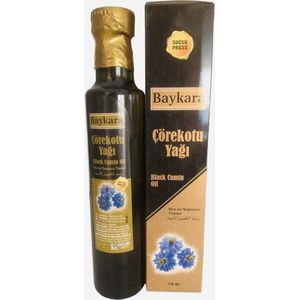 Baykara 100% Zwarte Komijn Olie Koudgeperste 250 ml