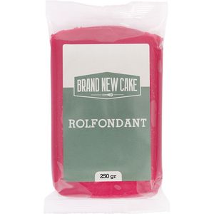 BrandNewCake® Rolfondant Hard Roze 250gr - Taartversiering - Taartdecoraties