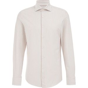 WE Fashion Heren premium easy-care jersey overhemd