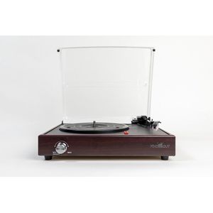 Knobbout Music United platenspeler met speaker/ Bluetooth, XL Gold