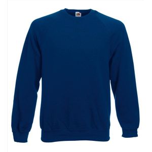 Fruit of the Loom - Classic Raglan Sweater - Blauw - XXL