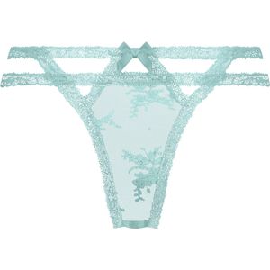 Hunkemöller Dames Lingerie String Irina - Blauw - maat M