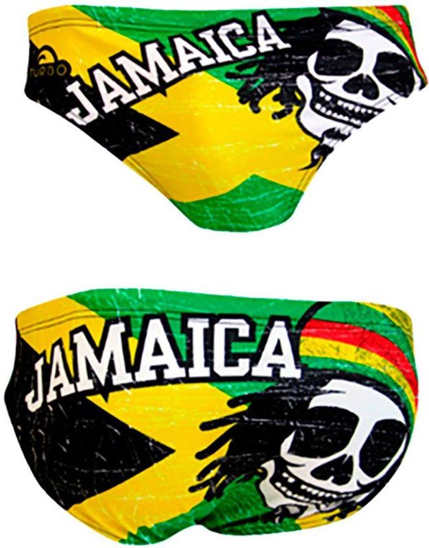Turbo - Jamaica Skull Vintage 2013 - Waterpolo Zwemslip