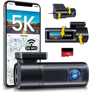 Lexium Dashcam - Daschcams - Auto - Camera - Vooruit - Achteruit - Video - Autobeveiliging - Parkeerbeveiliging - Recording - Dag en Nacht - Schadepreventie