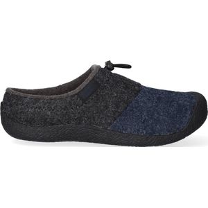 Keen Howser III Slide Heren Slip-On Black Iris Felt/Magnet | Zwart | Gerecyclede PET flessen | Maat 40 | K1026658