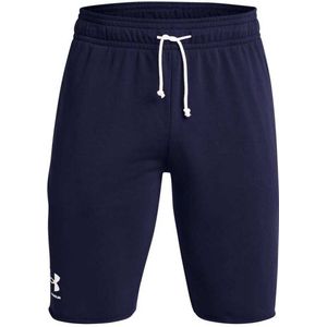 Under Armour Rival Terry Korte Broek Blauw L / Regular Man