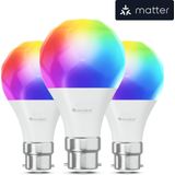 Nanoleaf - Matter Essentials Pack - LED Ampullen B22 - RGBW - Slimme Lampen