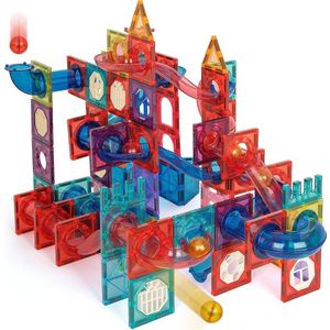 JUST23 Magnetic Tiles Racebaan KBGR80 - Magnetisch speelgoed - Speelgoed | Racebanen