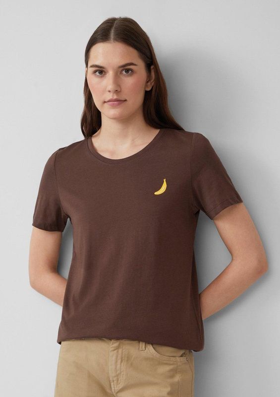 s.Oliver - Shirt - Mokka - T-shirt