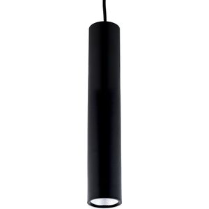 Groenovatie Design Tube Moderne Hanglamp - 3W - Warm Wit - Ø 40 x 500 mm - Mat Zwart