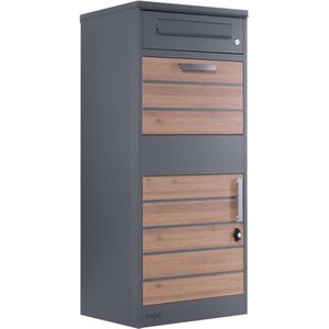 Lexium Pakketbox buiten - Brievenbus pakketbox - Pakketbrievenbus - Pakketkast - Bezorgbox - Parcelsafe - Tuin - Bezorging - Veilige pakketbox