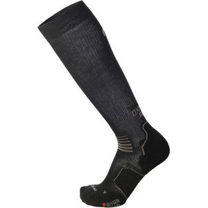 Medium weight Oxi-jet compression long running socks S Zwart