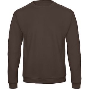 Sweater 'ID.202' met ronde hals B&C Collectie maat XS Bruin