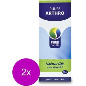 Puur Natuur Arthro - Voedingssupplement - Gewrichten - Spieren - 2 x 50 ml