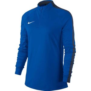 Nike Dry Academy 18 Drill Top Sportshirt Dames - blauw