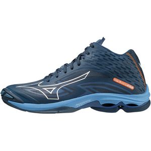 Mizuno Wave Lightning Z7 Mid - Sportschoenen - Volleybal - Indoor - blauw