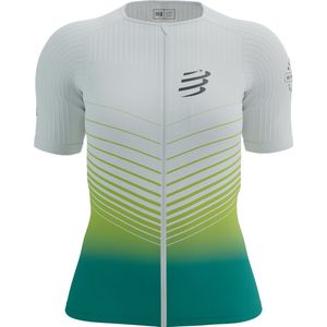 Tri Postural Aero SS Top W - Dames - White/Columbia