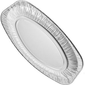 Aluminium serveerschaal, presenteerschaal Ovaal 35cm - 100 stuks