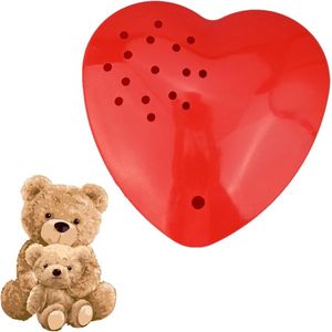 Allecto Plus - Voicerecorder voor knuffeldieren met opneembare geluidsmodule