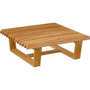 Mica Decorations Tuintafel Lennox - 80x80x28 cm - Hout - Hout